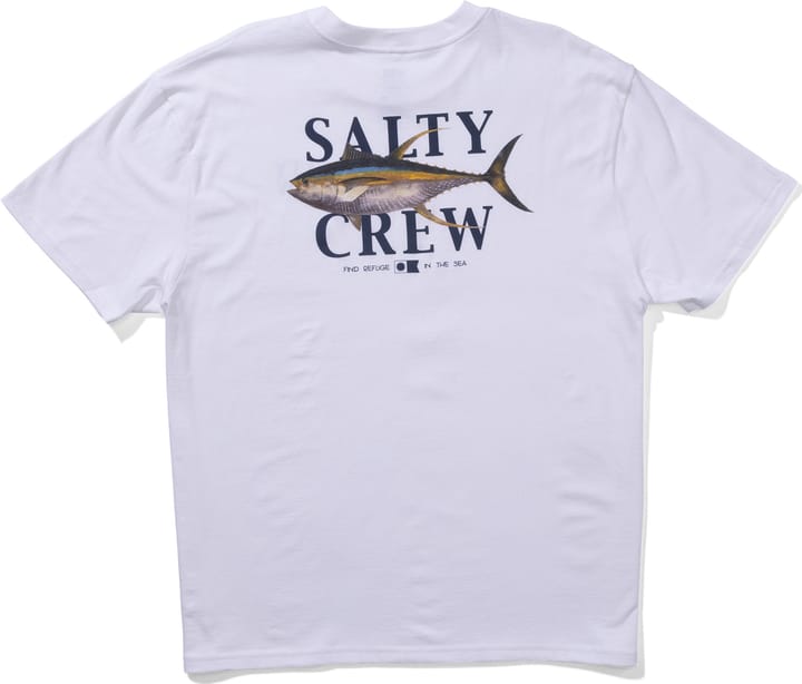 Salty Crew Yellowfin Classic Short Sleeve Tee White Salty Crew