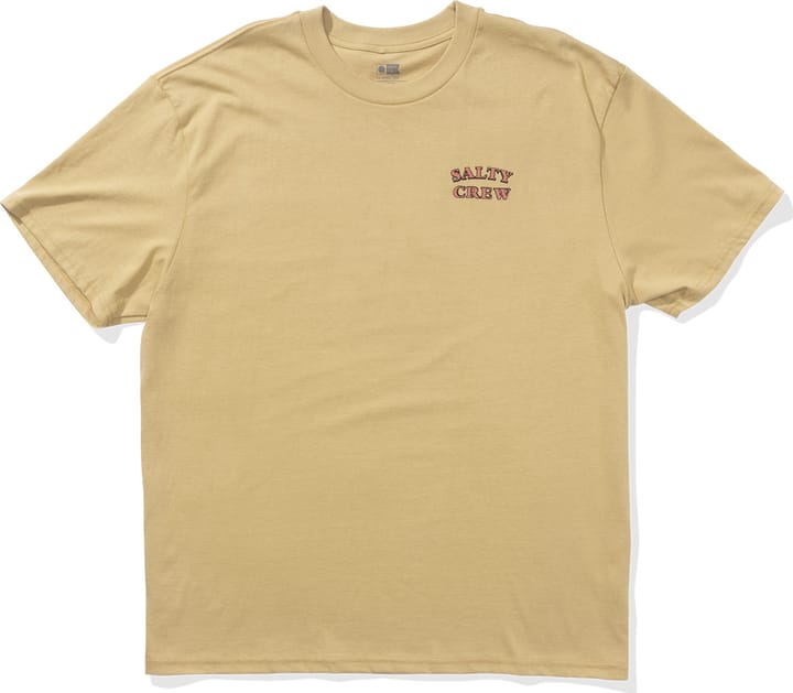 Salty Crew Men's Lured Classic Short Sleeve Tee Khaki Salty Crew