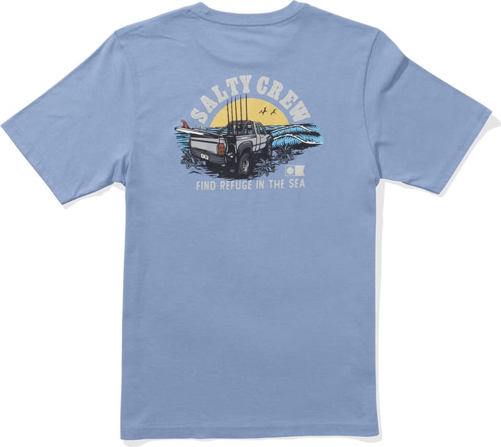 Salty Crew Kid's Lifted Boys Short Sleeve Tee Marine Blue Salty Crew