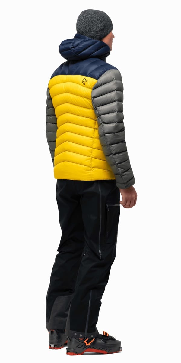 Norrøna Lyngen Down850 Hood M's Indigo Night/Lemon Chrome Norrøna Norrøna Lyngen Down850 Hood M's Indigo Night/Lemon Chrome Norrøna