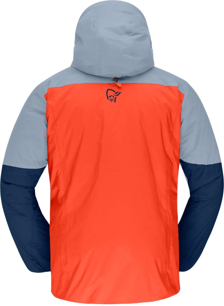 Norrøna Men's Lyngen Dri2 Thermo60 Jacket Arednalin/Blue Fog Norrøna