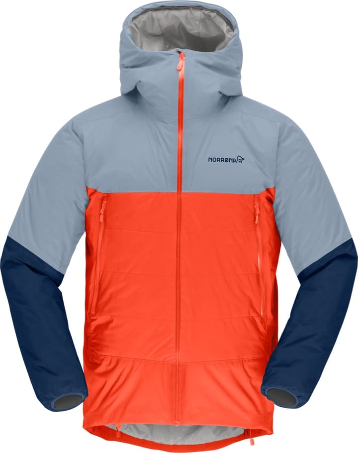 Norrøna Men's Lyngen Dri2 Thermo60 Jacket Arednalin/Blue Fog Norrøna
