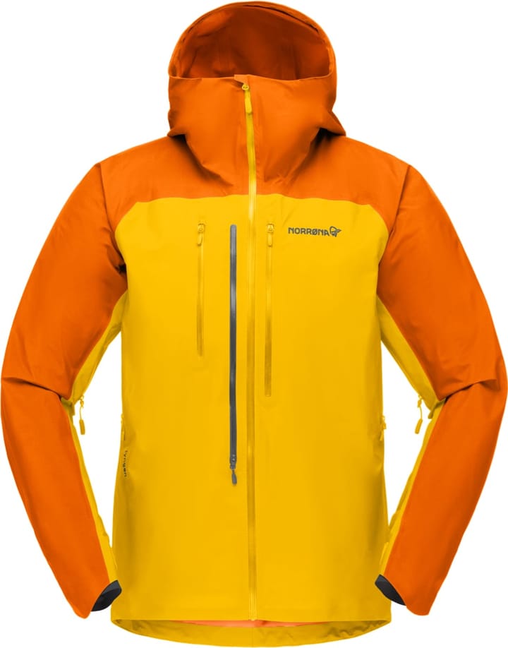 Norrøna Lyngen Gore-Tex Jacket M's Orange Popsicle/Lemon Chrome Norrøna Norrøna Lyngen Gore-Tex Jacket M's Orange Popsicle/Lemon Chrome Norrøna