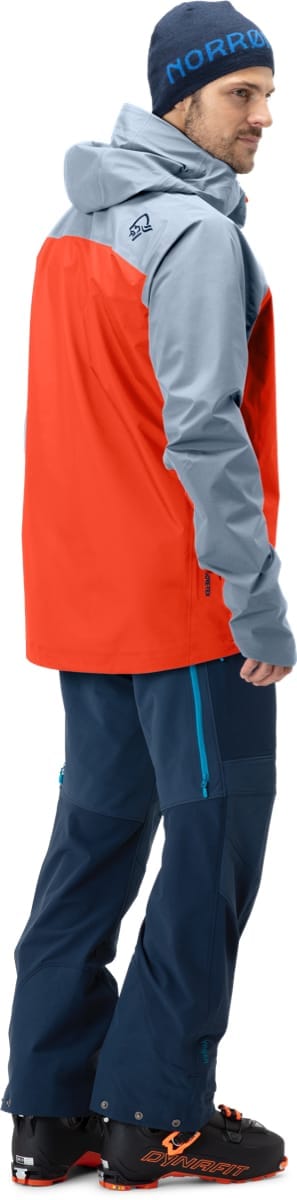 Norrøna Men's Lyngen Gore-tex Jacket Adrenalin/Blue Fog Norrøna Norrøna Men's Lyngen Gore-tex Jacket Adrenalin/Blue Fog Norrøna