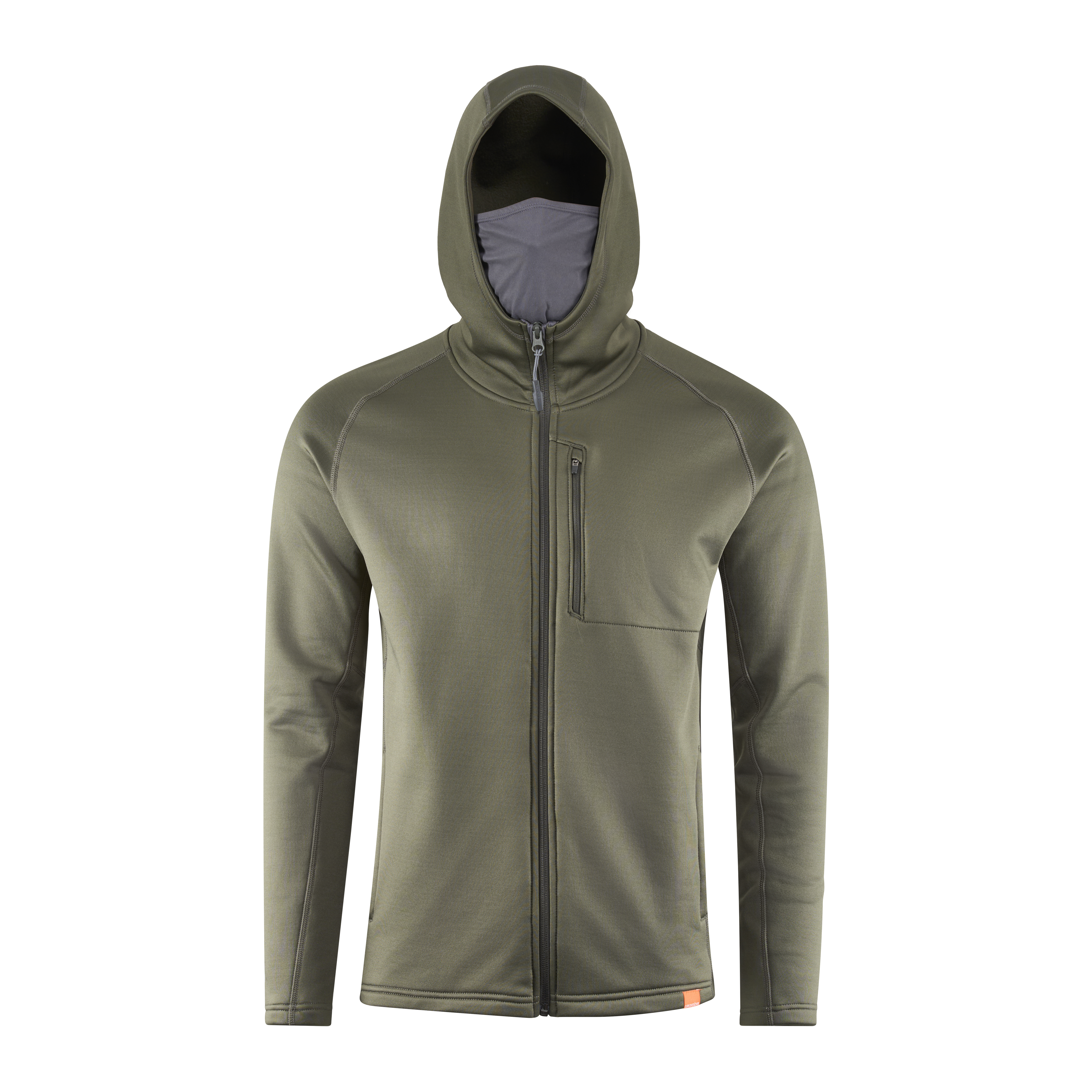 Grundéns Men's Grundies Thermal Fz Hoodie Olive Green Langermede trøyer M