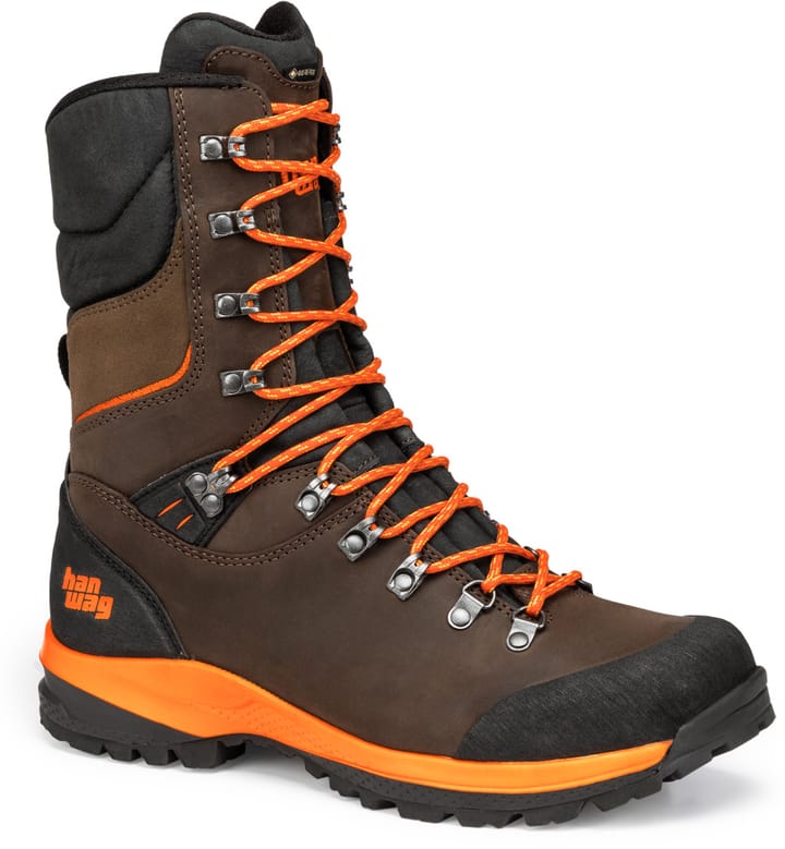 Hanwag Men's Kalixfors SF Extra GORE-TEX Brown/Orange Hanwag