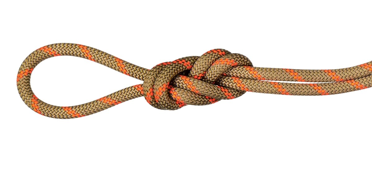 Mammut 8.0 Alpine Dry Rope Dry Standard, 50m Boa-Safety Orange