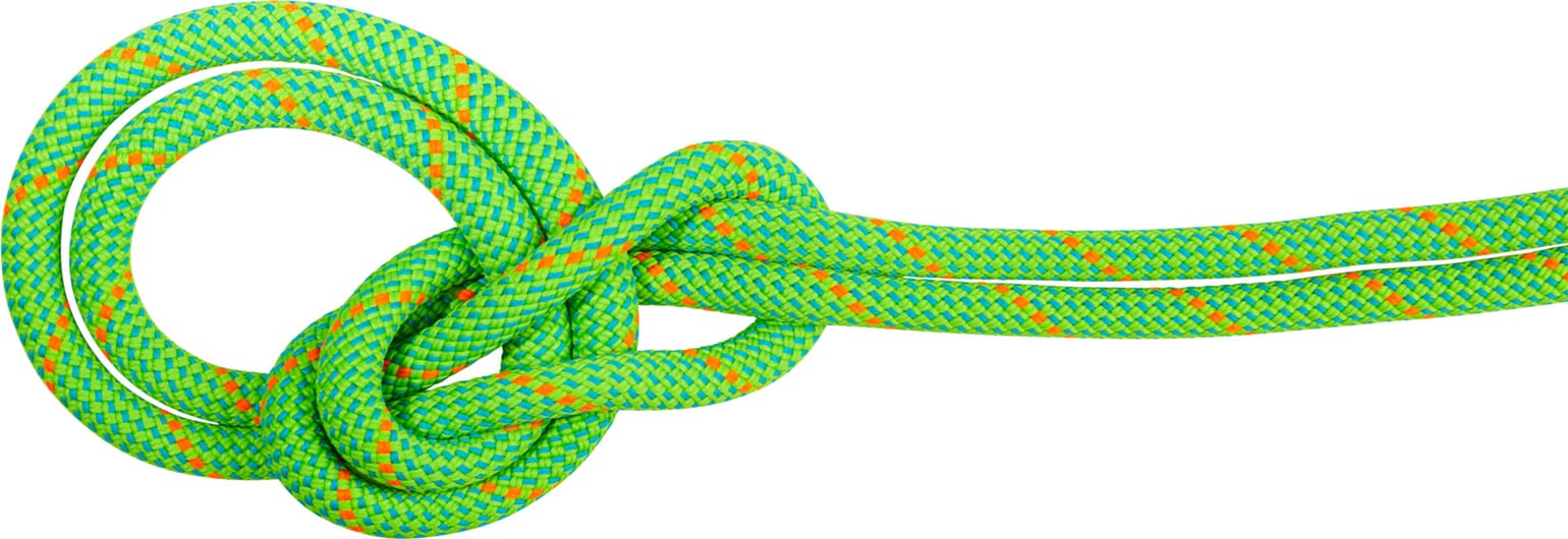 Mammut 9.5 Crag Dry Rope 70m Neon Green-ocean