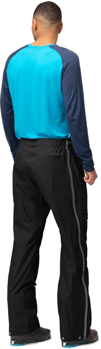 Norrøna Lyngen Gore-Tex Paclite Overpants M's Caviar/Castor Grey Norrøna Norrøna Lyngen Gore-Tex Paclite Overpants M's Caviar/Castor Grey Norrøna