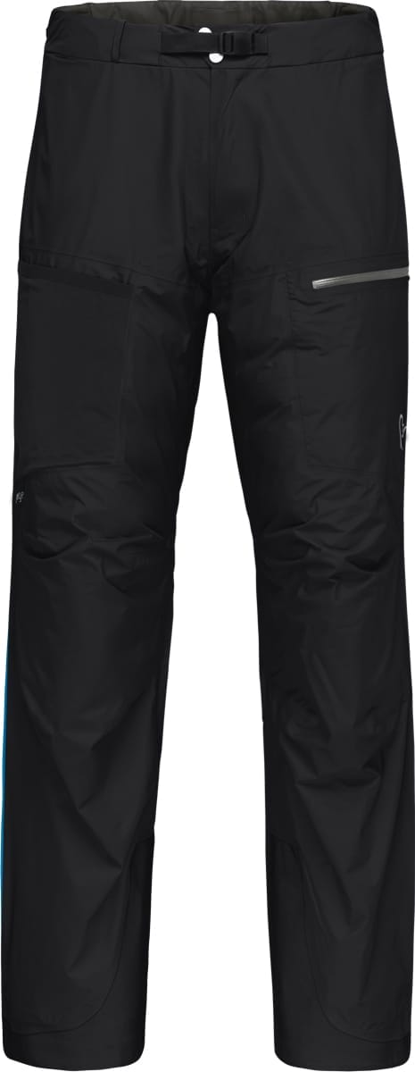 Norrøna Lyngen Gore-Tex Paclite Overpants M's Caviar/Castor Grey Norrøna