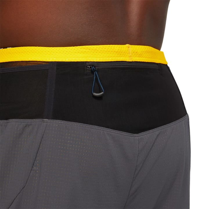 Asics Men's Fujitrail Short Graphite/Sunflower Asics Asics Men's Fujitrail Short Graphite/Sunflower Asics