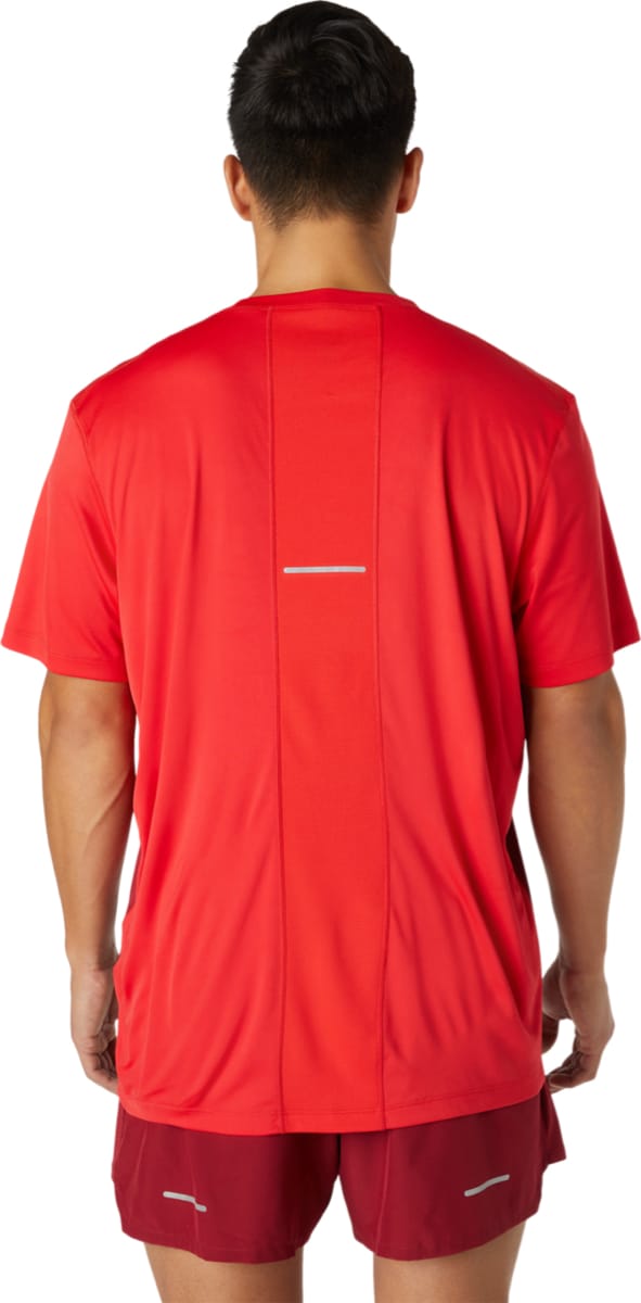 Asics Kasane Ss Top M's Electric Red/Burgundy Asics