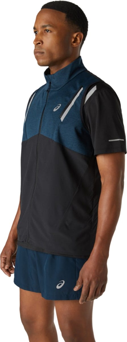 Asics Lite-Show Vest M's French Blue Heather/Performance Black Asics