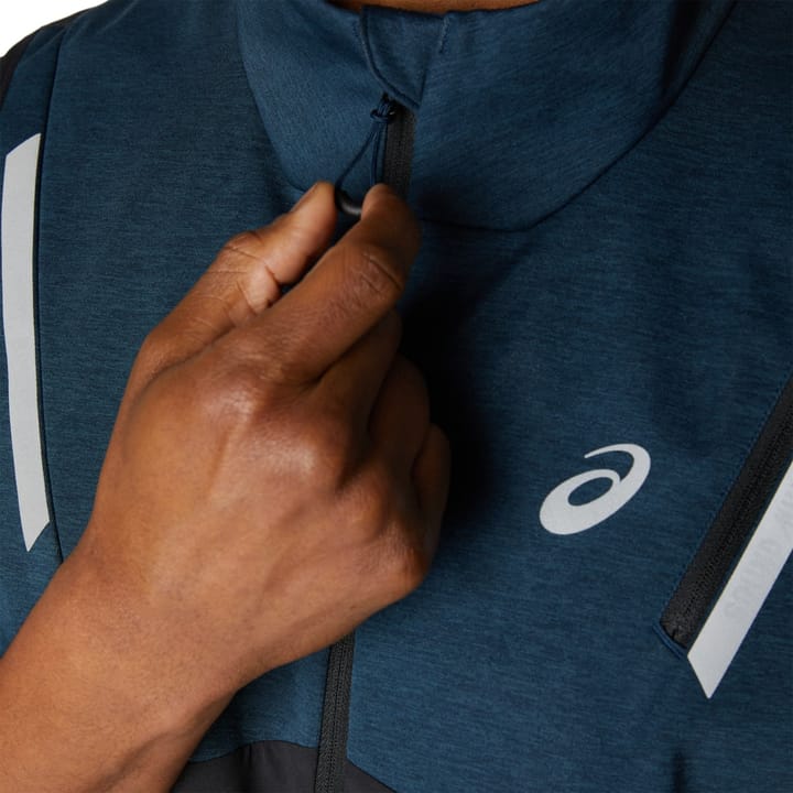 Asics Lite-Show Vest M's French Blue Heather/Performance Black Asics