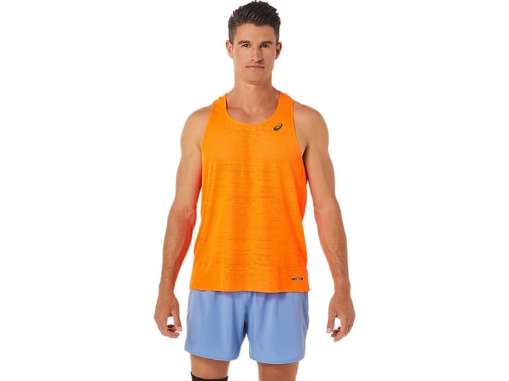 Asics Ventilate Actibreeze Singlet Shocking Orange Asics Asics Ventilate Actibreeze Singlet Shocking Orange Asics
