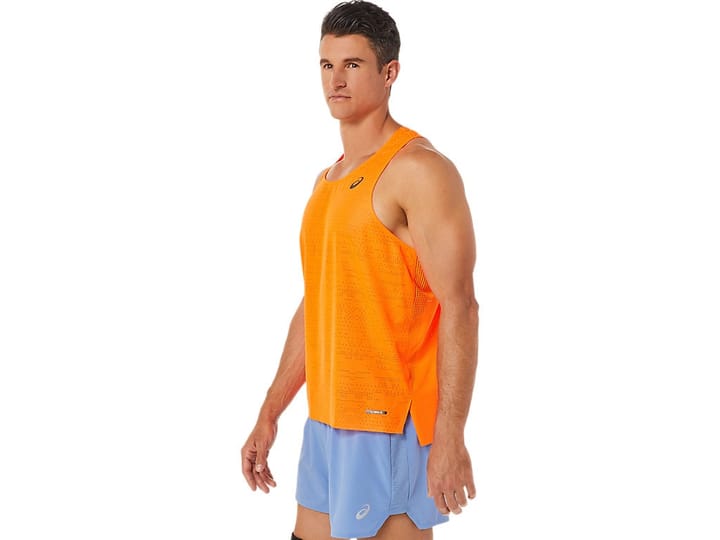 Asics Ventilate Actibreeze Singlet Shocking Orange Asics Asics Ventilate Actibreeze Singlet Shocking Orange Asics