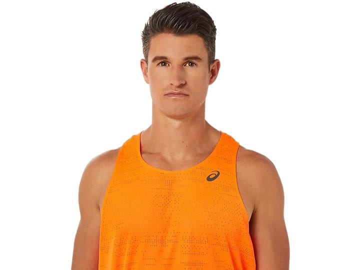 Asics Ventilate Actibreeze Singlet Shocking Orange Asics Asics Ventilate Actibreeze Singlet Shocking Orange Asics