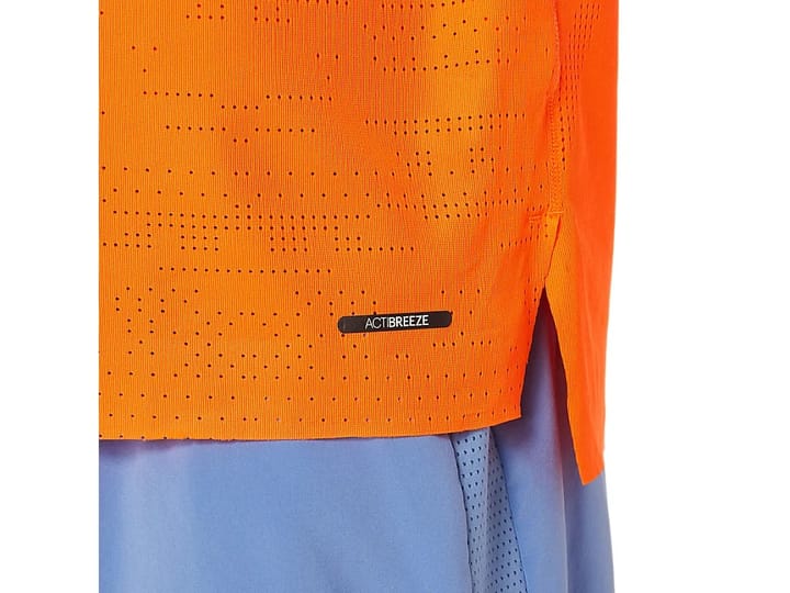 Asics Ventilate Actibreeze Singlet Shocking Orange Asics Asics Ventilate Actibreeze Singlet Shocking Orange Asics