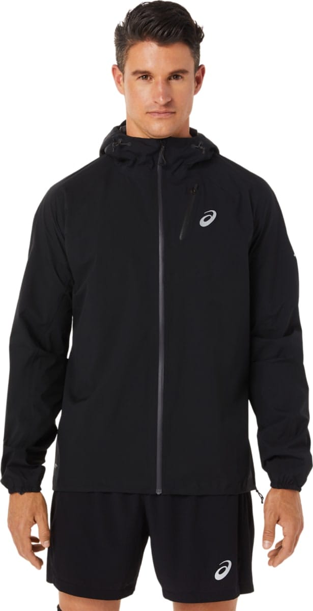 Asics Men's Fujitrail Waterproof Jacket Performance Black Asics