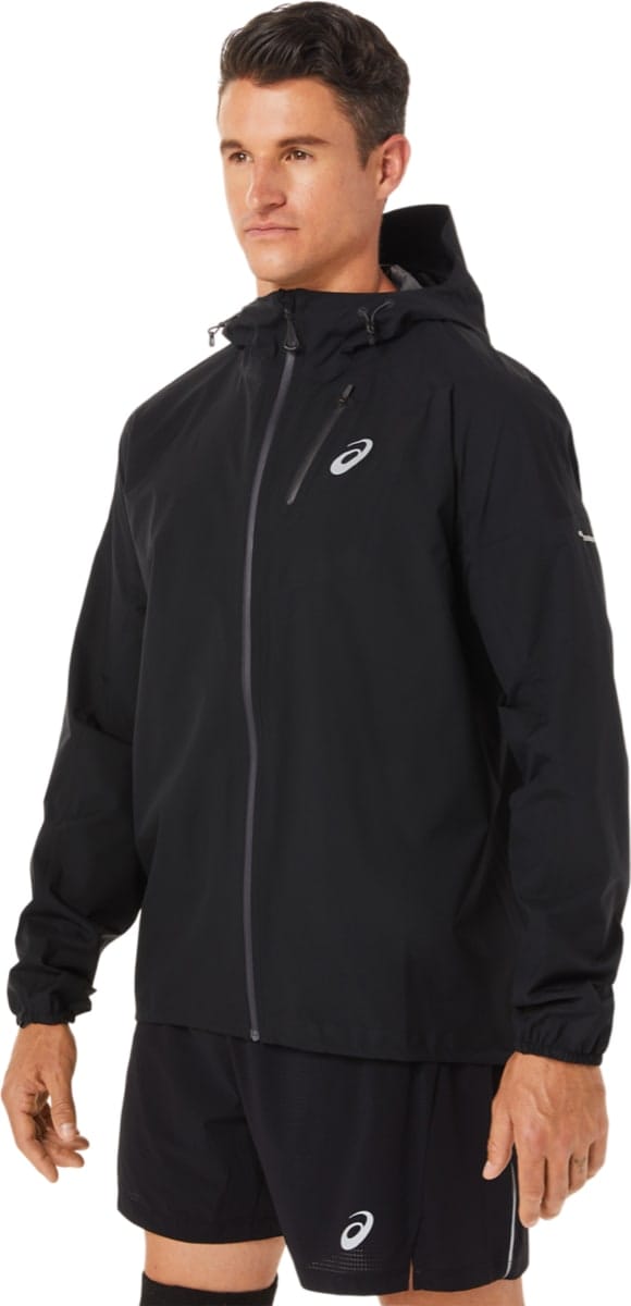 Asics Men's Fujitrail Waterproof Jacket Performance Black Asics