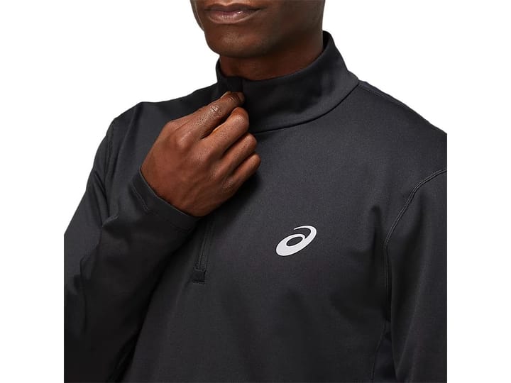 Asics Men's Core LS 1/2 Zip Winter Top Performance Black Asics Asics Men's Core LS 1/2 Zip Winter Top Performance Black Asics