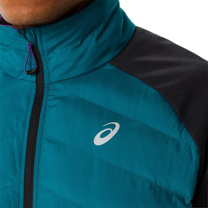 Asics Winter Run Jacket Velvet Pine/Performance Black Heather Asics Asics Winter Run Jacket Velvet Pine/Performance Black Heather Asics