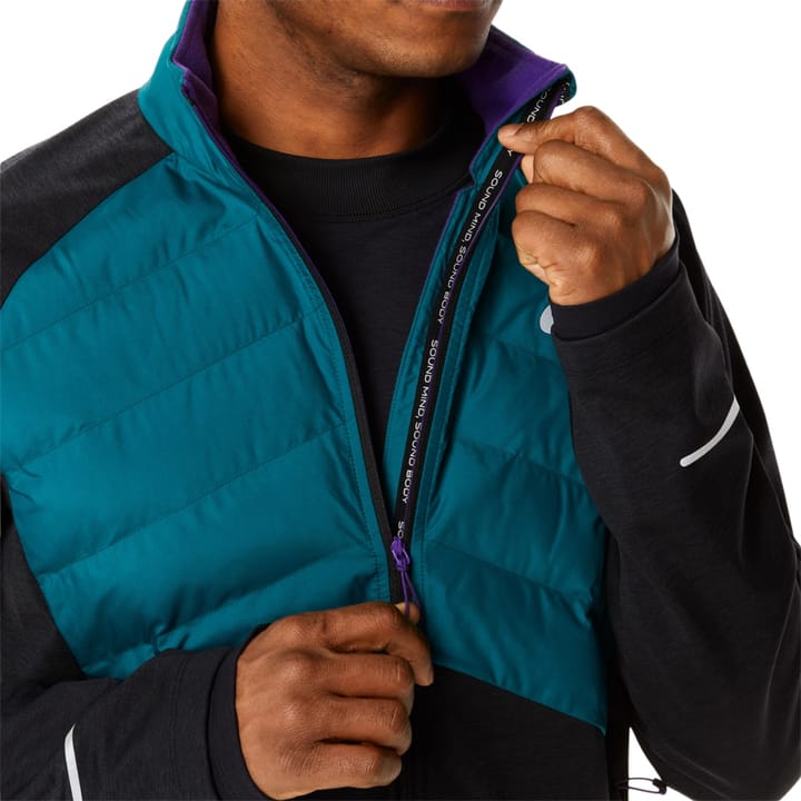 Asics Winter Run Jacket Velvet Pine/Performance Black Heather Asics Asics Winter Run Jacket Velvet Pine/Performance Black Heather Asics