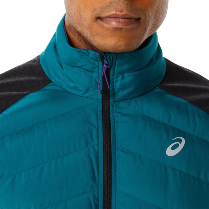 Asics Winter Run Jacket Velvet Pine/Performance Black Heather Asics Asics Winter Run Jacket Velvet Pine/Performance Black Heather Asics