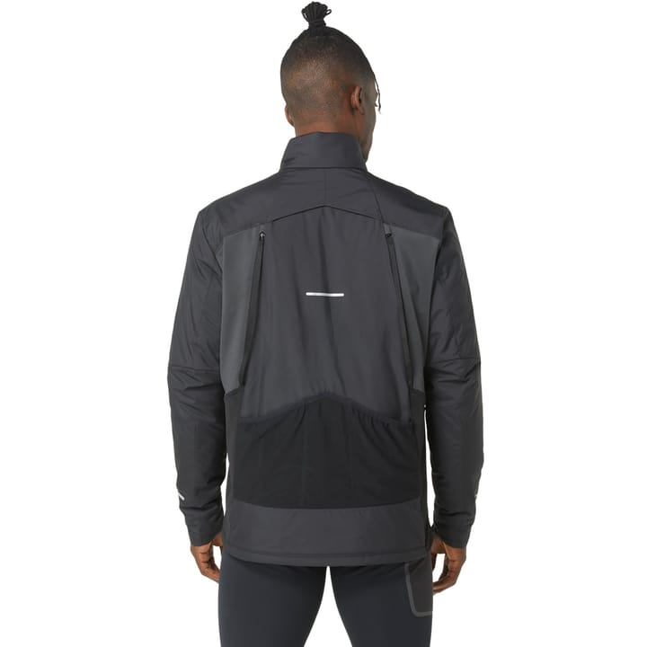 Asics Men's Winter Run Jacket Performance Black/Graphite Grey Asics Asics Men's Winter Run Jacket Performance Black/Graphite Grey Asics