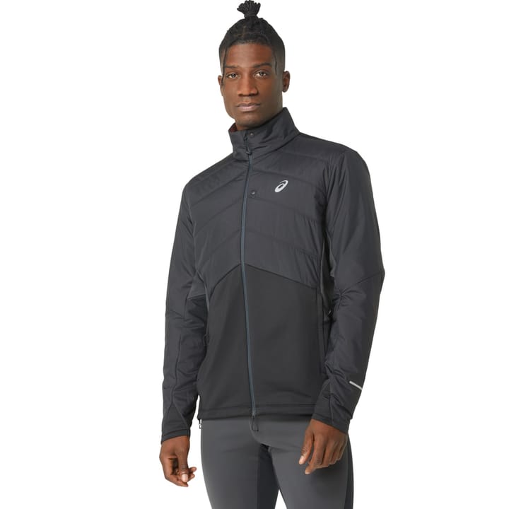 Asics Men's Winter Run Jacket Performance Black/Graphite Grey Asics Asics Men's Winter Run Jacket Performance Black/Graphite Grey Asics