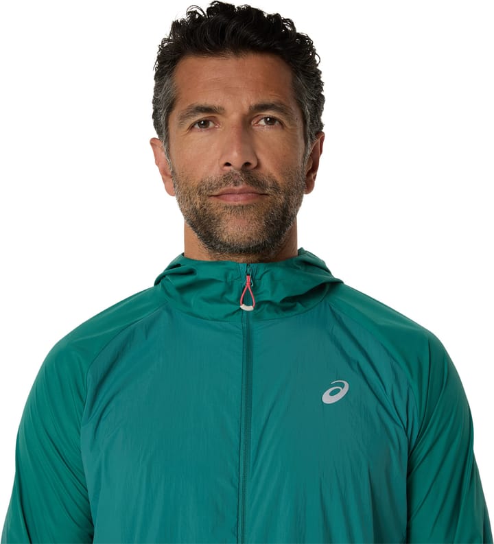 Asics Men's Road Packable Jacket Rainy Lake Asics Asics Men's Road Packable Jacket Rainy Lake Asics
