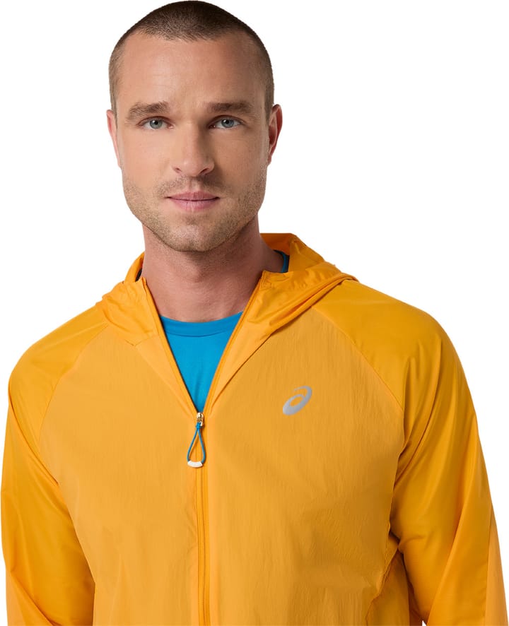 Asics Men's Road Packable Jacket Yamabuki/Aegean Blue Asics