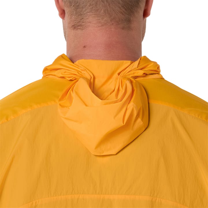 Asics Men's Road Packable Jacket Yamabuki/Aegean Blue Asics