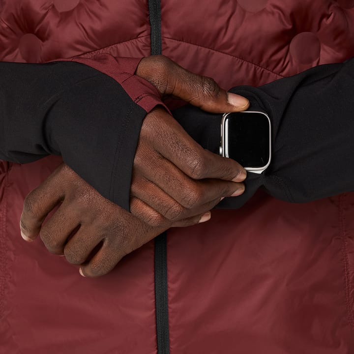 Asics Men's Road Winter Jacket Dark Red Planet Asics