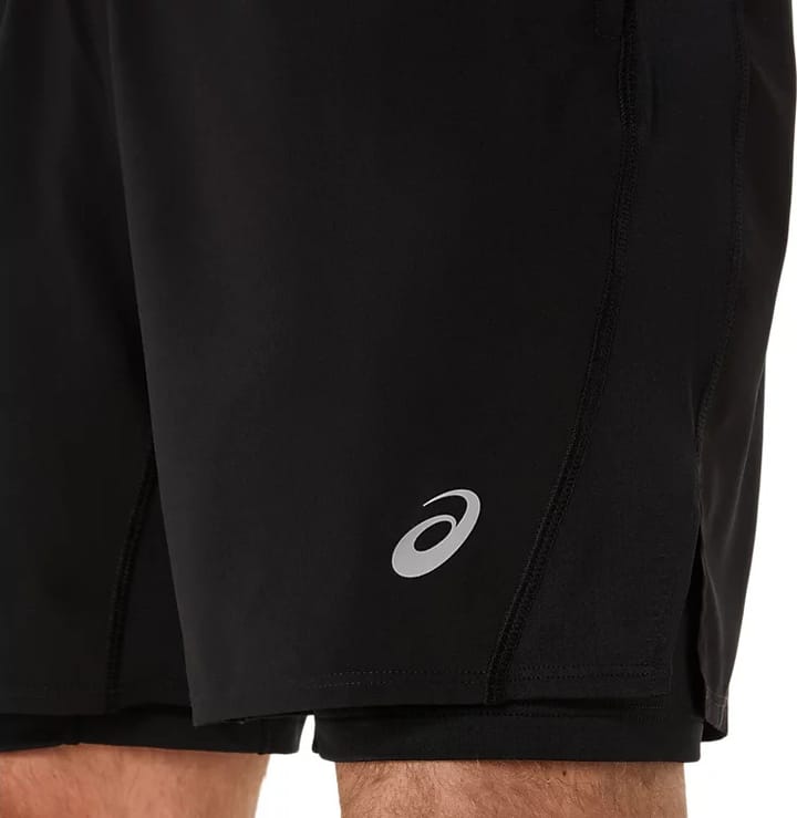 Asics Men's Asics Core 2-in-1 7in Shorts Performance Black/Performance Black Asics