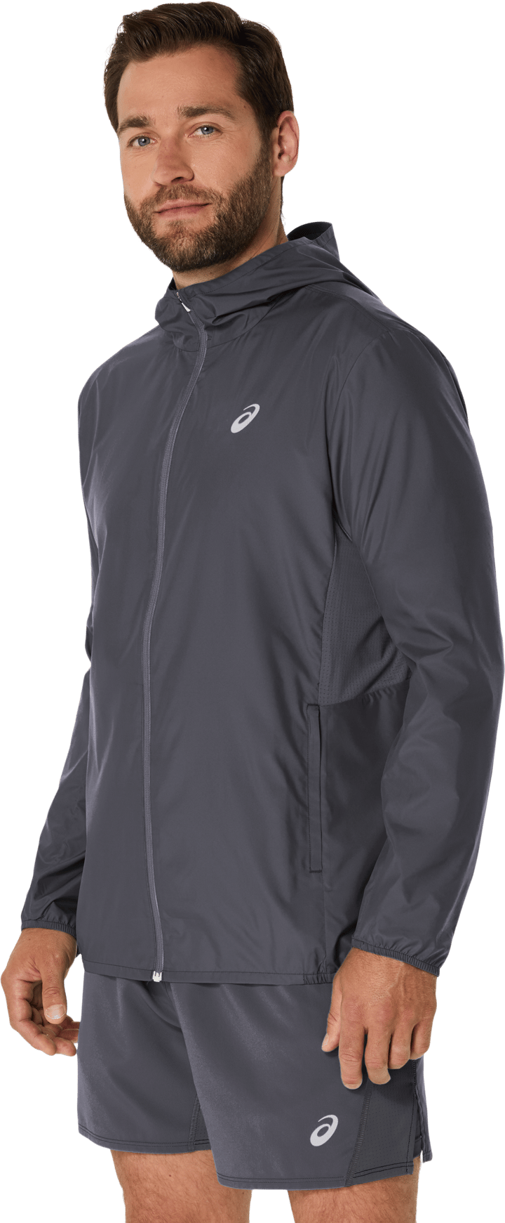 Asics Men's Asics Core Jacket Carrier Grey Asics