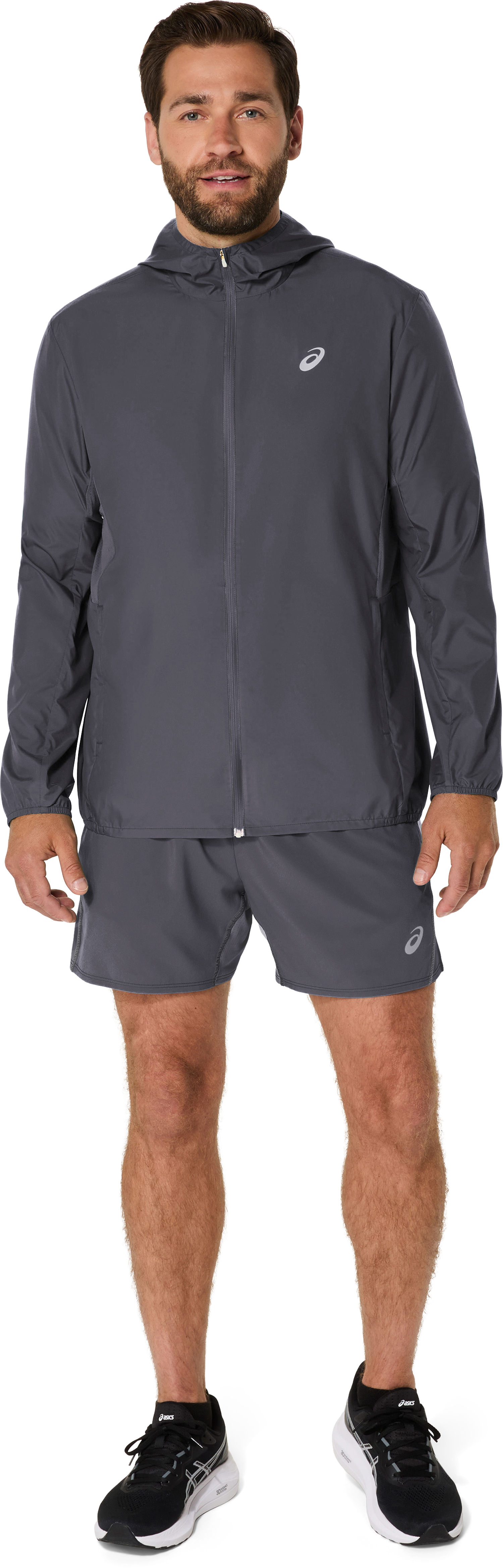 Asics Men's Asics Core Jacket Carrier Grey