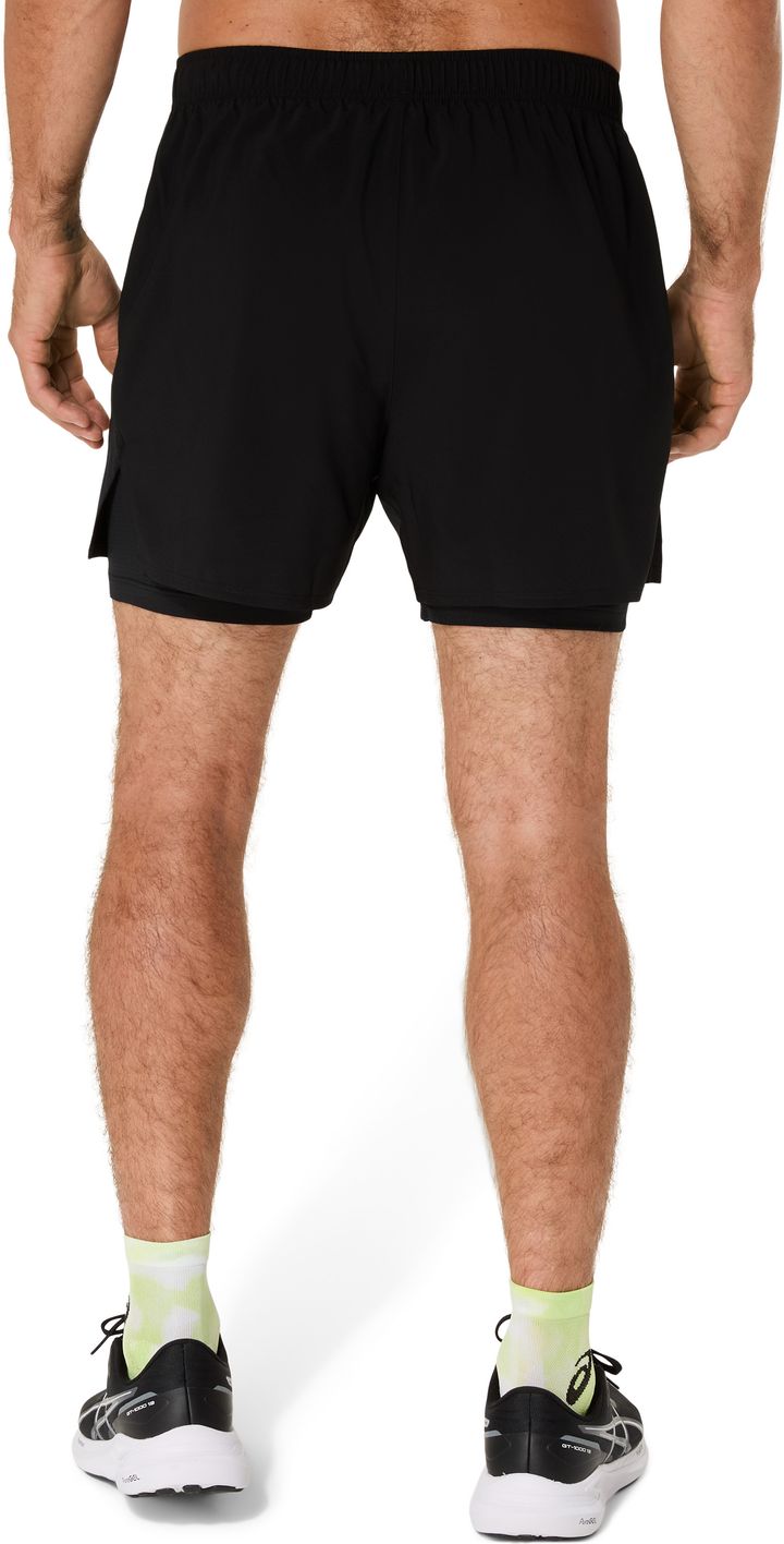Asics Men's Asics Core 2-in-1 5in Shorts Performance Black/Performance Black Asics