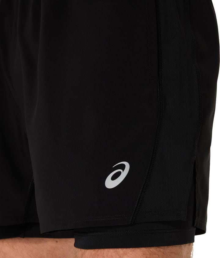 Asics Men's Asics Core 2-in-1 5in Shorts Performance Black/Performance Black Asics