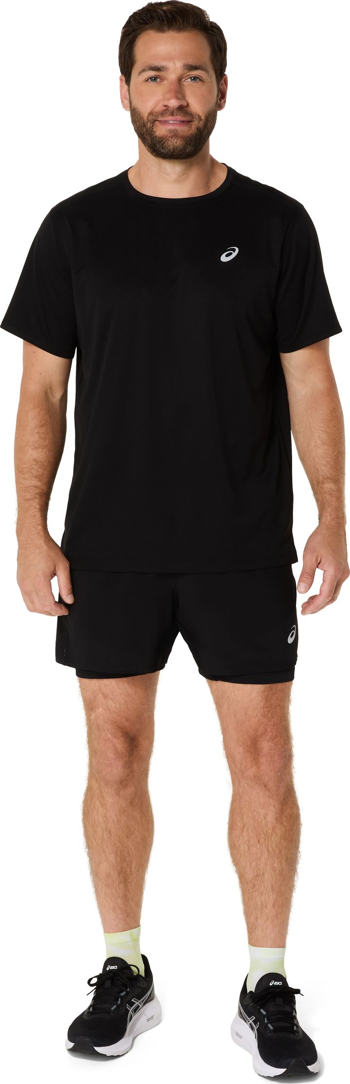Asics Men's Asics Core 2-in-1 5in Shorts Performance Black/Performance Black Asics