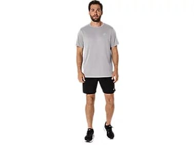 Asics Men's Asics Core Short Sleeve Top Cloud Grey Asics