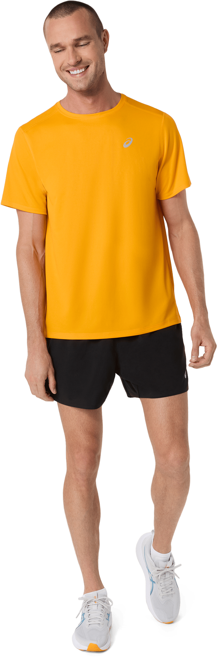 Asics Men's Asics Core Short Sleeve Top Yamabuki Asics