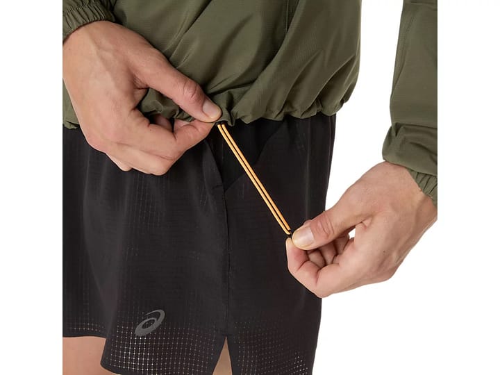 Asics Men's Fujitrail Elite Waterproof Jacket Mantle Green Asics Asics Men's Fujitrail Elite Waterproof Jacket Mantle Green Asics