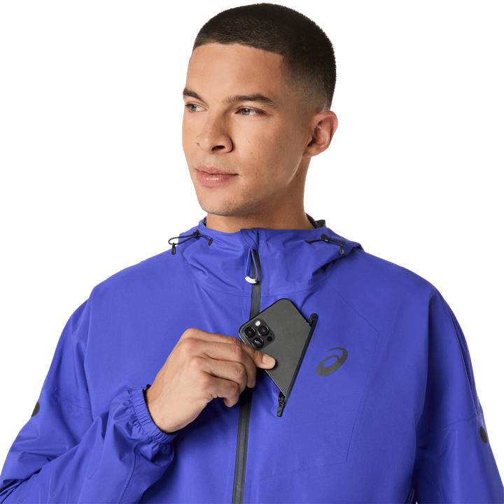 Asics Men's Fujitrail Elite Waterproof Jacket Cobalt Burst/Midnight Asics
