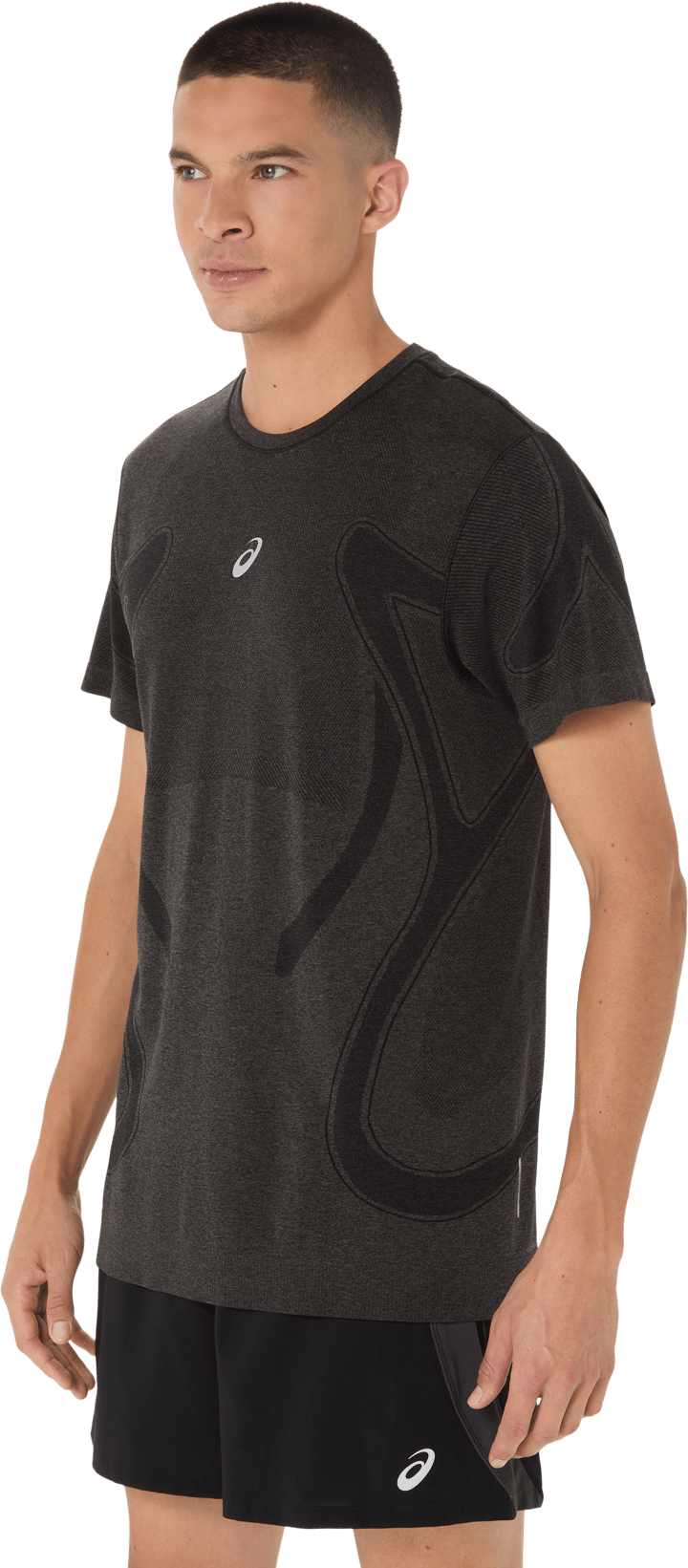 Asics Men´s Road Seamless Ss Top Performance Black Asics