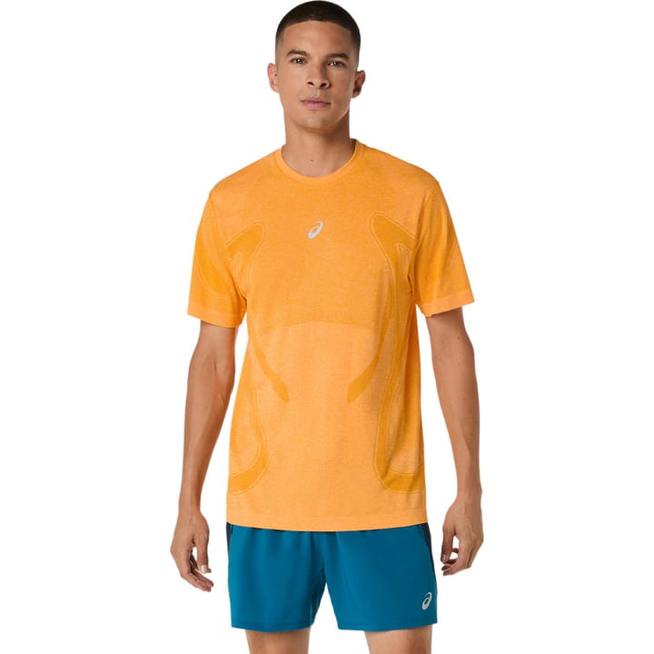 Asics Road Seamless Ss Top Yamabuki Asics