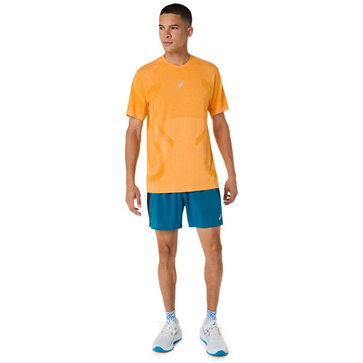 Asics Road Seamless Ss Top Yamabuki Asics