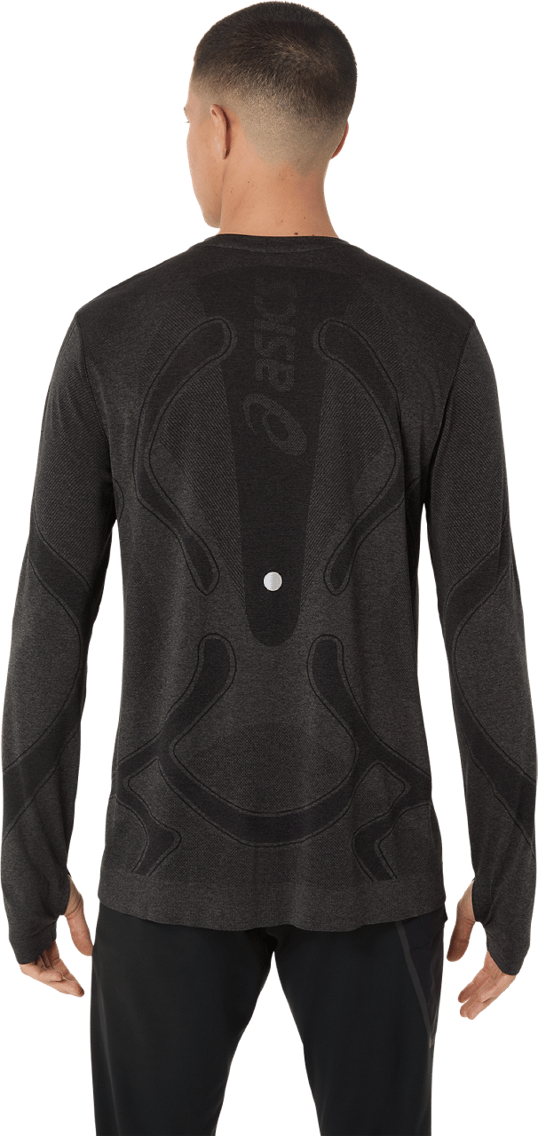 Asics Men's Road Seamless Long Sleeve Top Performance Black Asics Asics Men's Road Seamless Long Sleeve Top Performance Black Asics