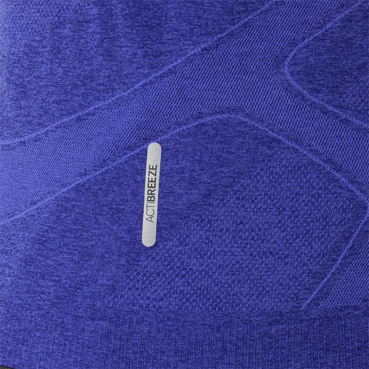 Asics Men's Road Seamless Long Sleeve Top Cobalt Burst/Eggplant Asics