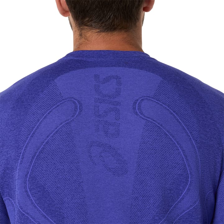 Asics Men's Road Seamless Long Sleeve Top Cobalt Burst/Eggplant Asics